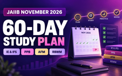 60-Day JAIIB Study Plan 2026: November Exam Preparation