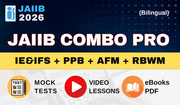 JAIIB Combo Pro - 2026 (Bilingual)