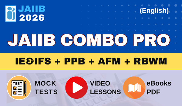 JAIIB Combo Pro - 2026 (English)